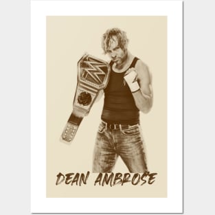 Dean Ambrose Posters and Art